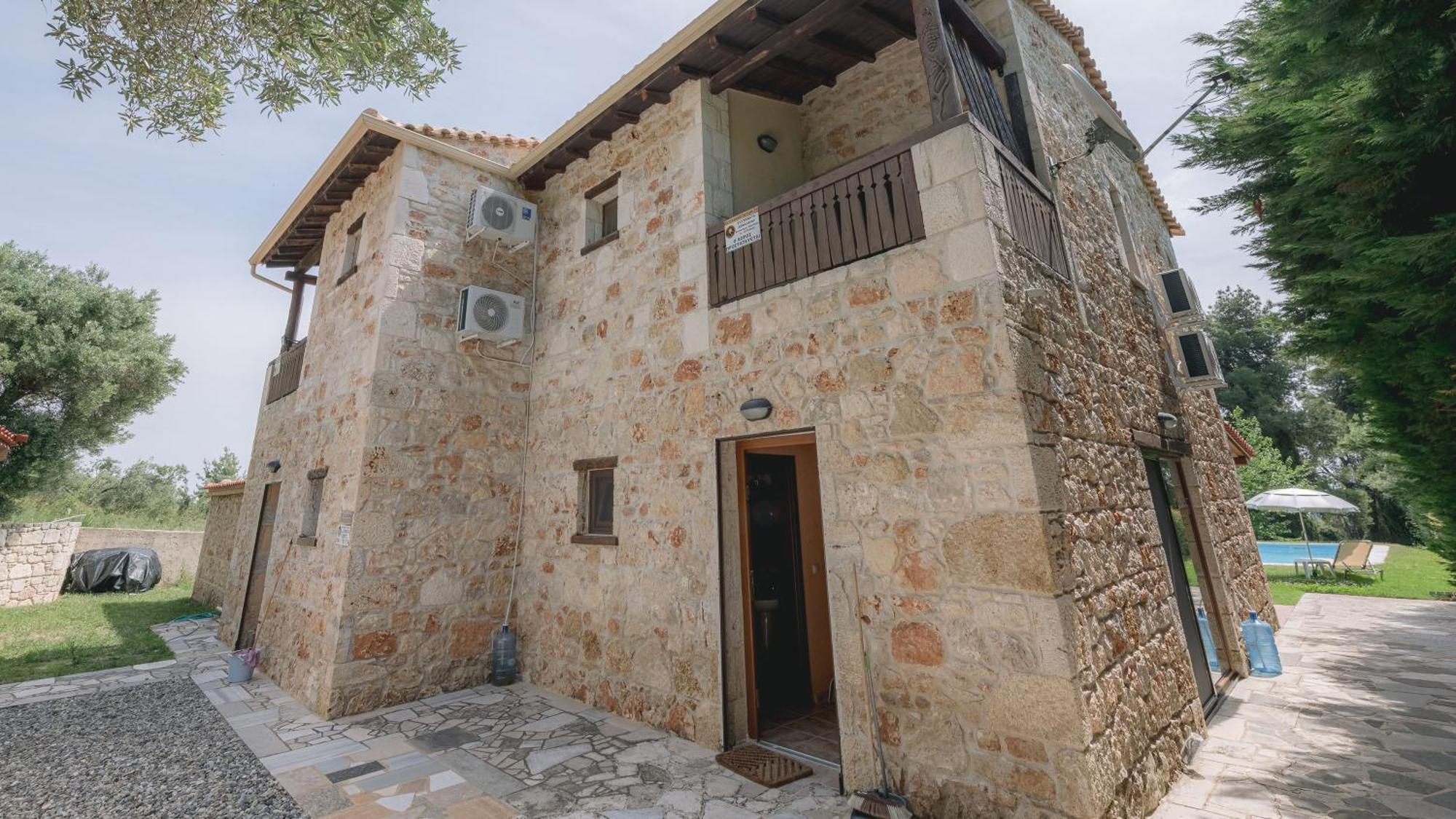 Stone Made Private Pool Villas Kriopigi Ruang foto